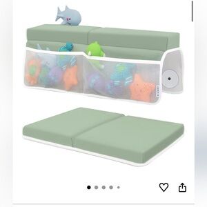 Green Foldable Baby Play Mat